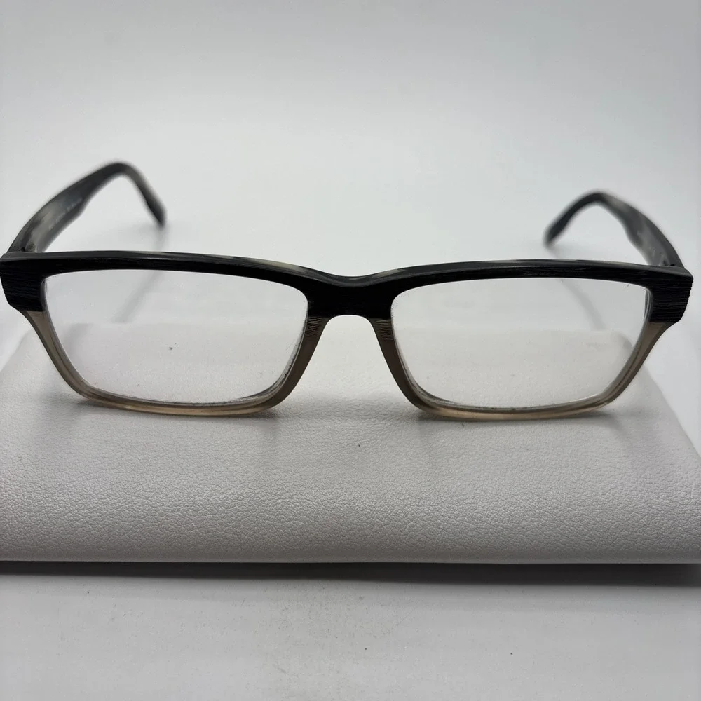 Maui Jim Eyeglasses Frames MJO2120-94 Grey Horn 57-17-145 Italy #C359